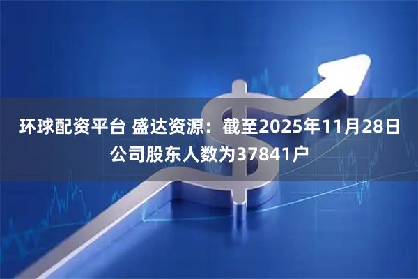 环球配资平台 盛达资源：截至2025年11月28日公司股东人数为37841户