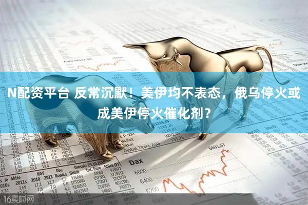 N配资平台 反常沉默！美伊均不表态，俄乌停火或成美伊停火催化剂？